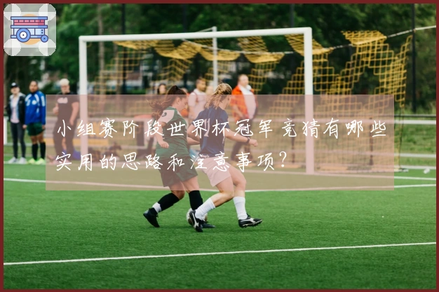 小组赛阶段世界杯冠军竞猜有哪些实用的思路和注意事项？